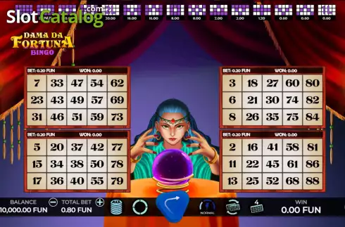 Οθόνη2. Dama da Fortuna Bingo Κουλοχέρης 