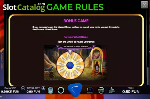 Οθόνη8. Dama da Fortuna Bingo Κουλοχέρης 