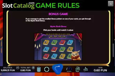 Οθόνη7. Dama da Fortuna Bingo Κουλοχέρης 
