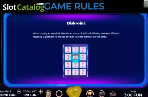 Οθόνη8. Piggy Show Bingo Κουλοχέρης