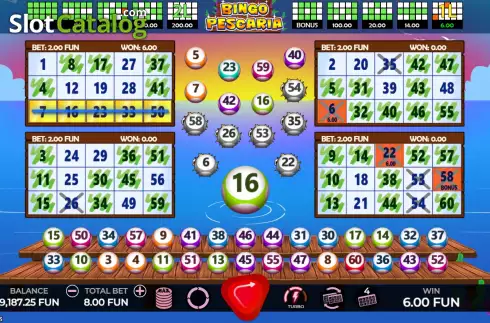 Οθόνη3. Bingo Pescaria Κουλοχέρης