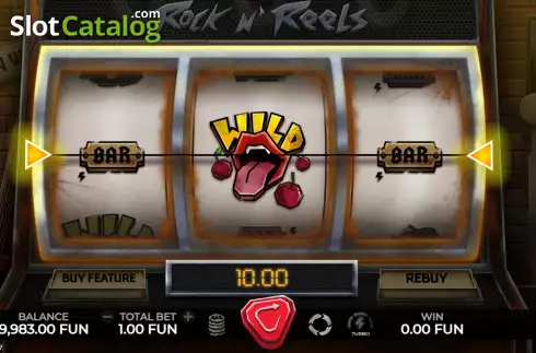 Οθόνη3. Rock n' Reels Κουλοχέρης 