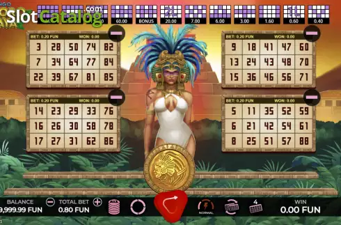Οθόνη2. Bingo Tesoro Maya Κουλοχέρης