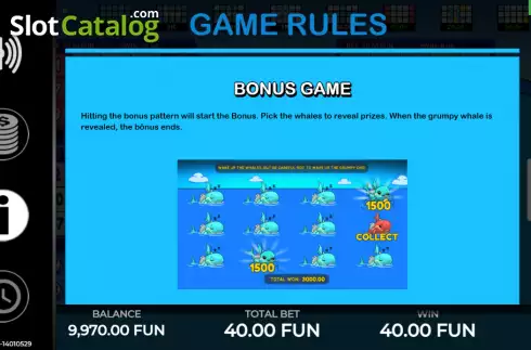 Οθόνη7. @Whale Bingo Κουλοχέρης 