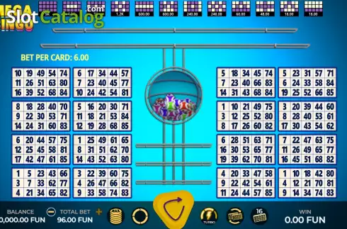 Οθόνη2. Mega Bingo Κουλοχέρης