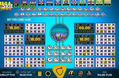Οθόνη3. Mega Bingo Κουλοχέρης