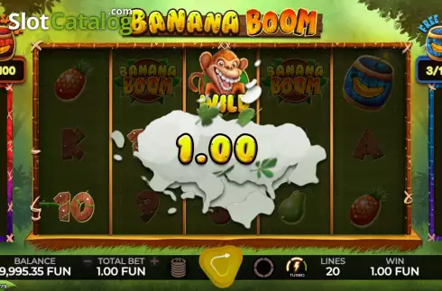 Οθόνη3. Banana Boom Κουλοχέρης 