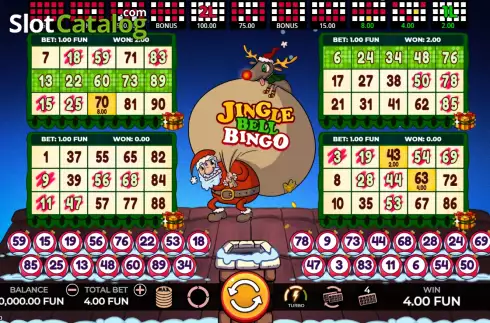 Οθόνη3. Jingle Bell Bingo Κουλοχέρης 