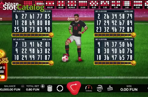 Οθόνη2. Blaze Futebol Bingo Κουλοχέρης