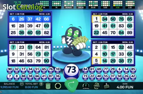 Οθόνη3. 747 Bingo Κουλοχέρης
