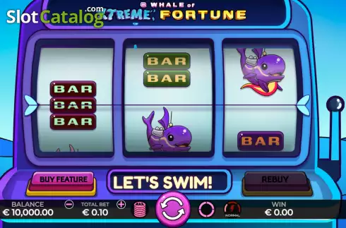 Οθόνη2. Whale of Xtreme Fortune Κουλοχέρης