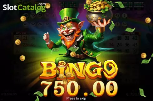 Οθόνη3. Crazy Clover Bingo Κουλοχέρης