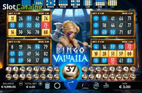 Οθόνη3. Bingo Valhalla Κουλοχέρης
