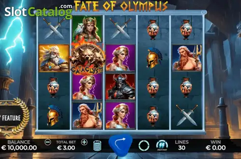 Οθόνη2. Fate of Olympus (Caleta Gaming) Κουλοχέρης