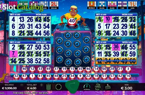 Οθόνη3. Baile Funk Bingo Κουλοχέρης