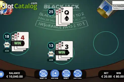 Οθόνη3. Blackjack Beto Κουλοχέρης