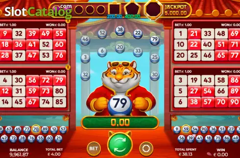 Οθόνη2. Zen Tiger Bingo Κουλοχέρης