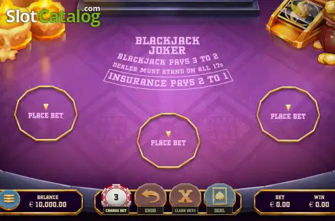Οθόνη2. Blackjack Joker Κουλοχέρης