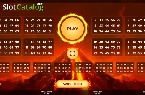 Οθόνη2. Bingo Volcano Κουλοχέρης