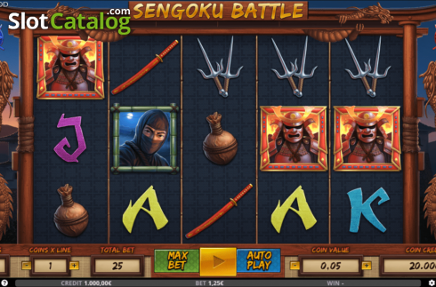 Οθόνη2. Sengoku Battle Κουλοχέρης
