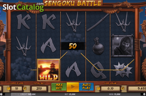 Οθόνη3. Sengoku Battle Κουλοχέρης