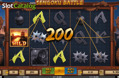 Οθόνη4. Sengoku Battle Κουλοχέρης