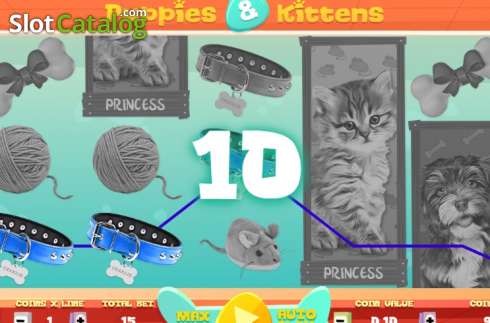 Οθόνη5. Puppies and Kittens Κουλοχέρης