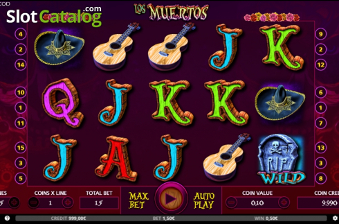 Οθόνη2. Los Muertos (Capecod Gaming) Κουλοχέρης