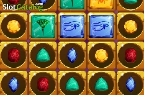 Οθόνη2. Gems of Egypt (Capecod Gaming) Κουλοχέρης 