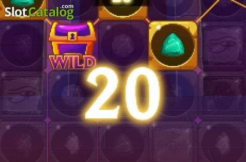 Οθόνη5. Gems of Egypt (Capecod Gaming) Κουλοχέρης 