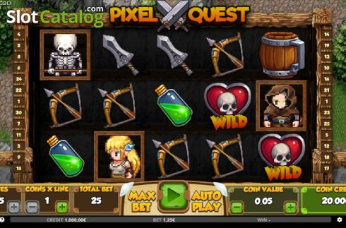 Οθόνη2. Pixel Quest (Capecod Gaming) Κουλοχέρης 
