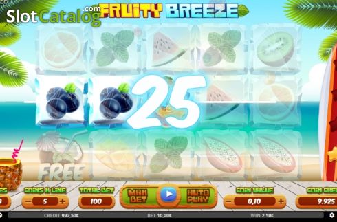 Οθόνη3. Fruity Breeze Κουλοχέρης