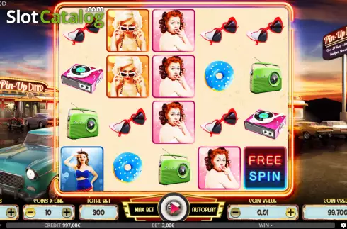 Οθόνη2. Pin Up Dinner Κουλοχέρης