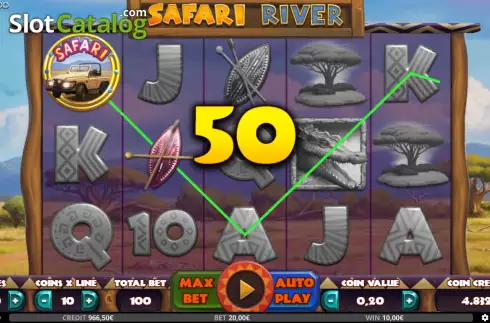 Οθόνη4. Safari River Κουλοχέρης
