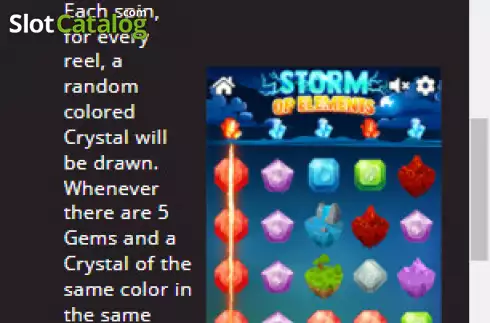Οθόνη5. Storm of Elements Κουλοχέρης