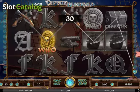 Οθόνη3. Captain Bloodgold Κουλοχέρης 