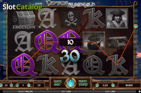 Οθόνη4. Captain Bloodgold Κουλοχέρης 