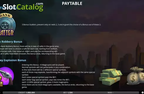 Οθόνη6. Bank Job (Capecod Gaming) Κουλοχέρης