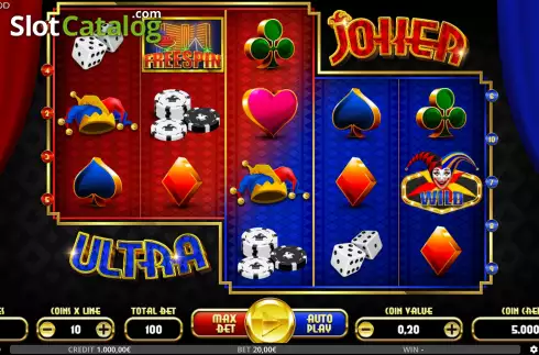 Οθόνη2. Ultra Joker (Capecod Gaming) Κουλοχέρης