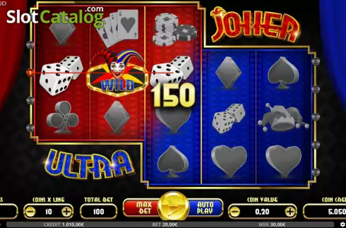 Οθόνη3. Ultra Joker (Capecod Gaming) Κουλοχέρης