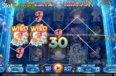 Οθόνη4. Atlantis Kingdom Κουλοχέρης 