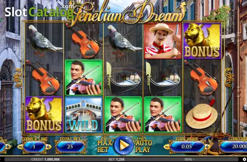 Οθόνη2. Venetian Dream Κουλοχέρης