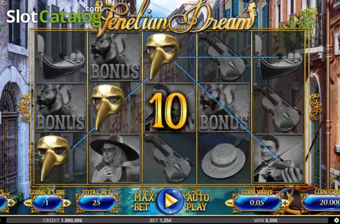 Οθόνη4. Venetian Dream Κουλοχέρης