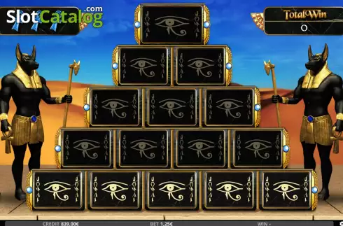 Οθόνη7. Anubi's Treasure Κουλοχέρης 
