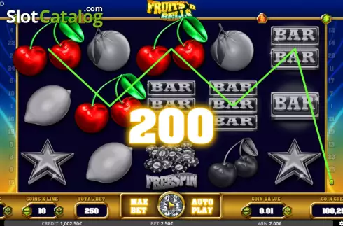 Οθόνη3. Fruits N Bells Κουλοχέρης