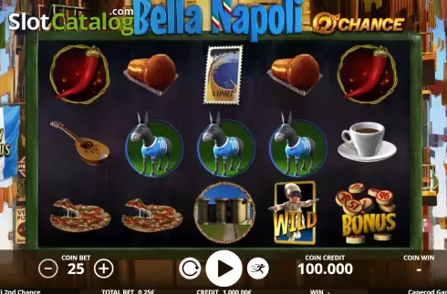 Οθόνη2. Bella Napoli 2nd Chance Κουλοχέρης 