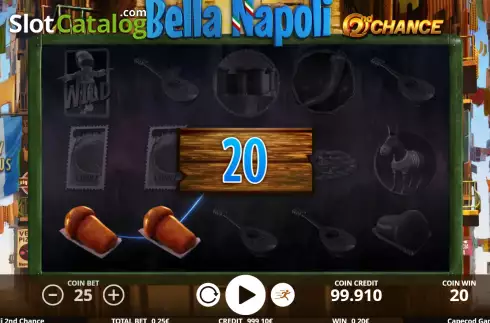 Οθόνη4. Bella Napoli 2nd Chance Κουλοχέρης 