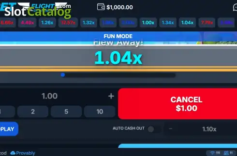 Οθόνη2. 1xbet Flight of Riches Κουλοχέρης