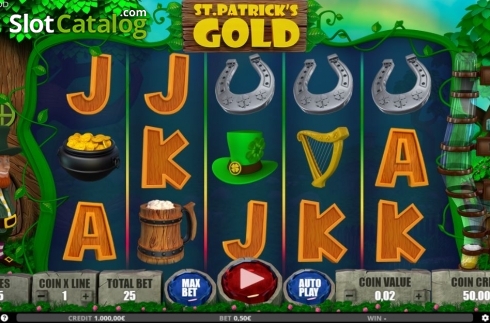 Οθόνη2. St Patricks Gold Κουλοχέρης