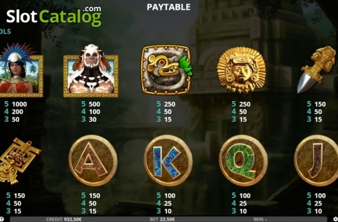 Οθόνη5. Mayan Temple Advance Κουλοχέρης